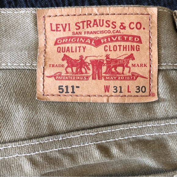 Levi’s 511 Gold Rigid Denim 31 x 30 - Picture 4 of 6